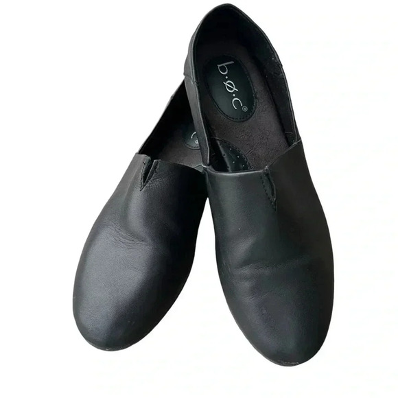 B.o.c Suree women’s black loafers slip on leather comfort shoe size 8.5 - Picture 1 of 9